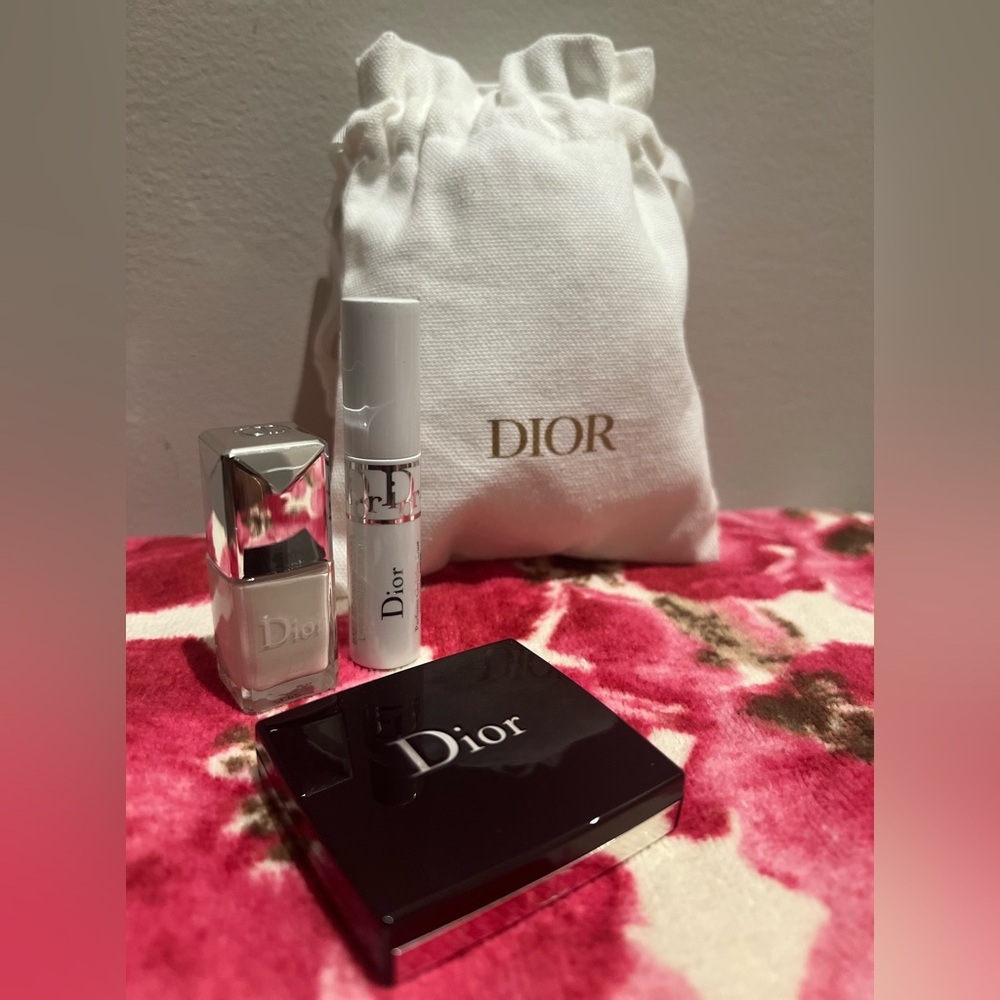 Dior makeup bundle with pouch, New
